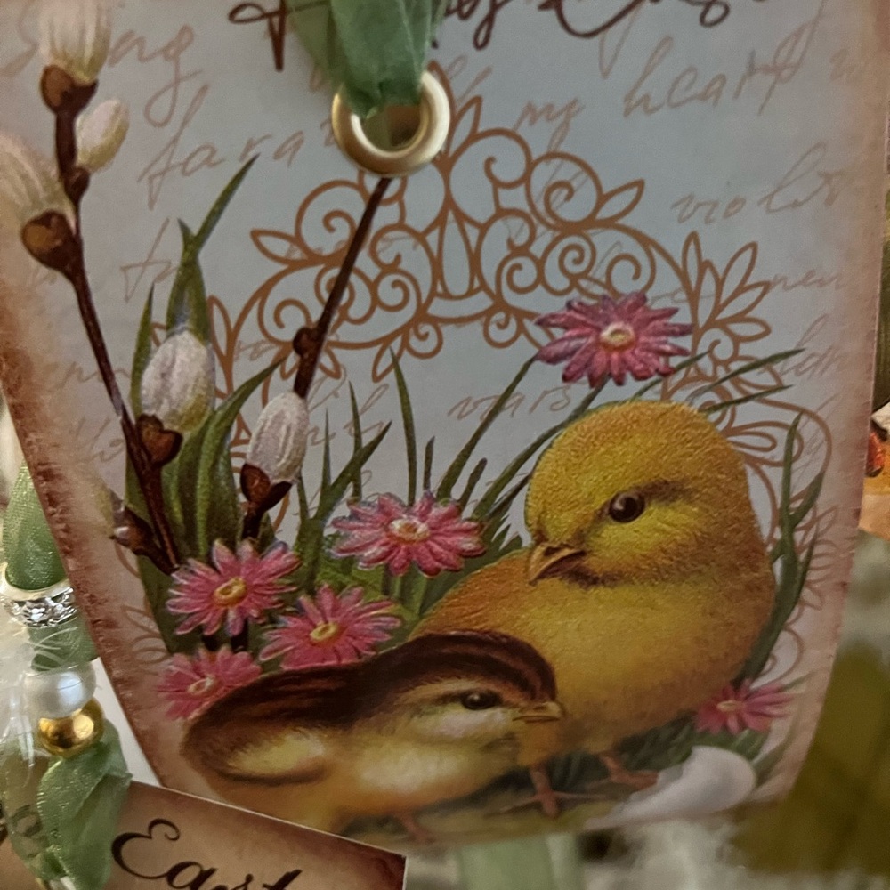 Vintage Kathryn Clarke Easter Hanging Decor - Picture 15 of 16